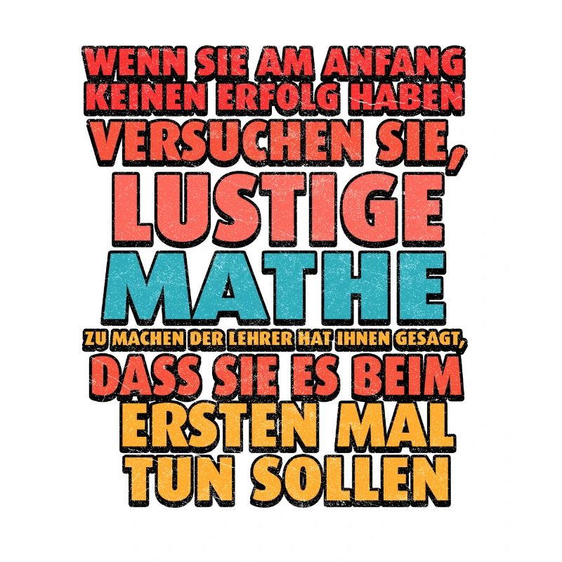 Funny Math Typography Teacher Saying
