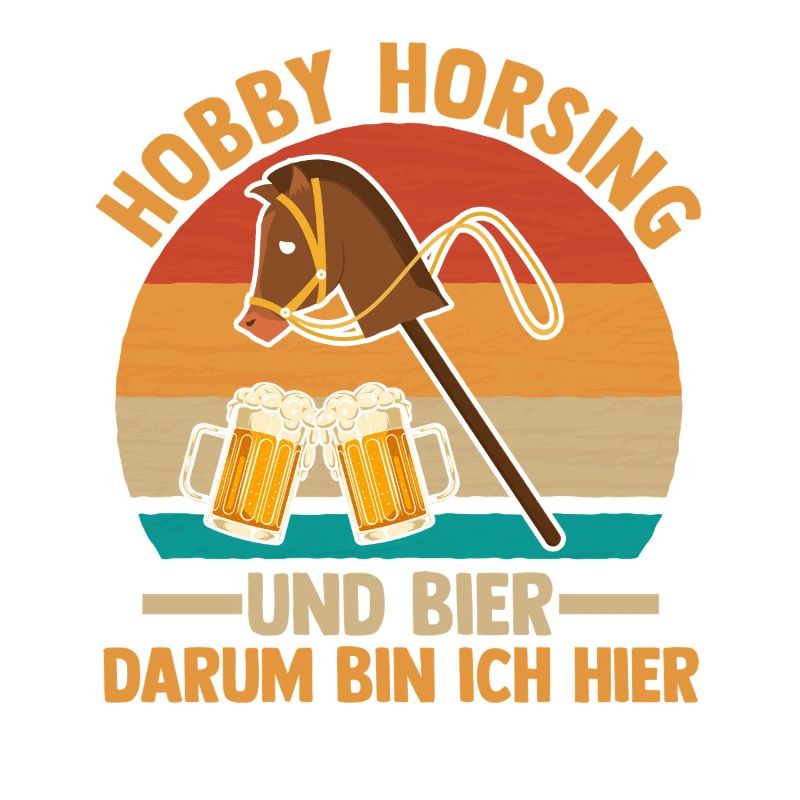 Bier Pferd Hobby Horsing