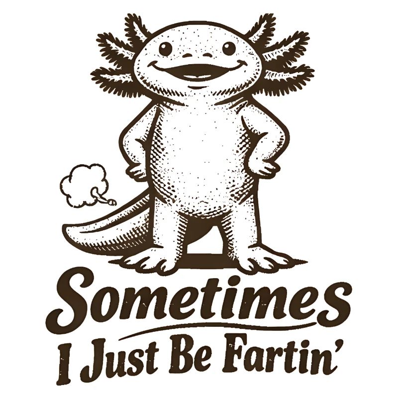 Parfois, je pète simplement.