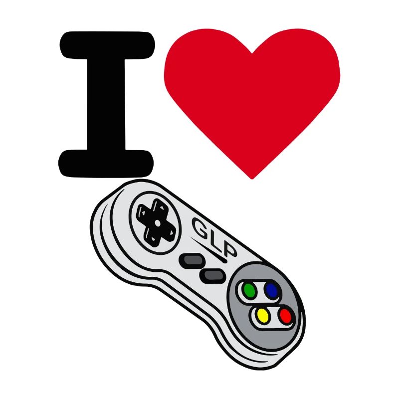 I Love GLP Retro Gamer Controller