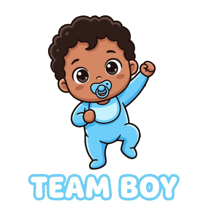 Team Boy Bébé Mignon Design
