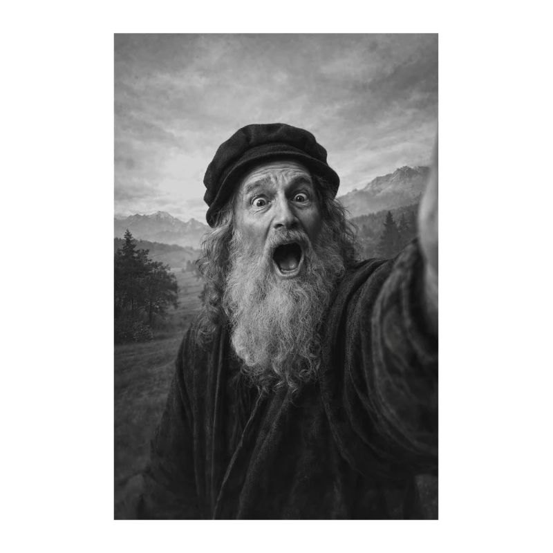 Leonardo Da Vinci Selbstporträt