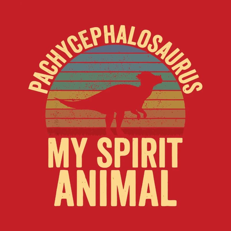 Dicker Geist: Dinosaurier-Tee