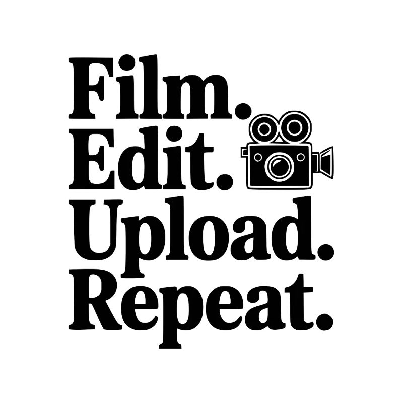 Film. Edit. Upload. Repeat.