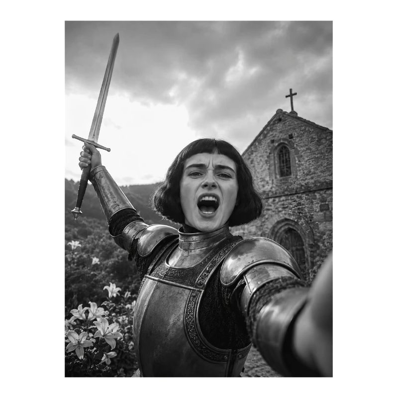 Selfie Jeanne d’Arc