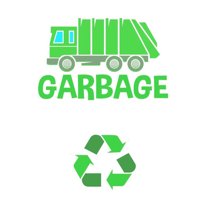 Garbage Can Garbage Truck Garbage Truck Garbage Man