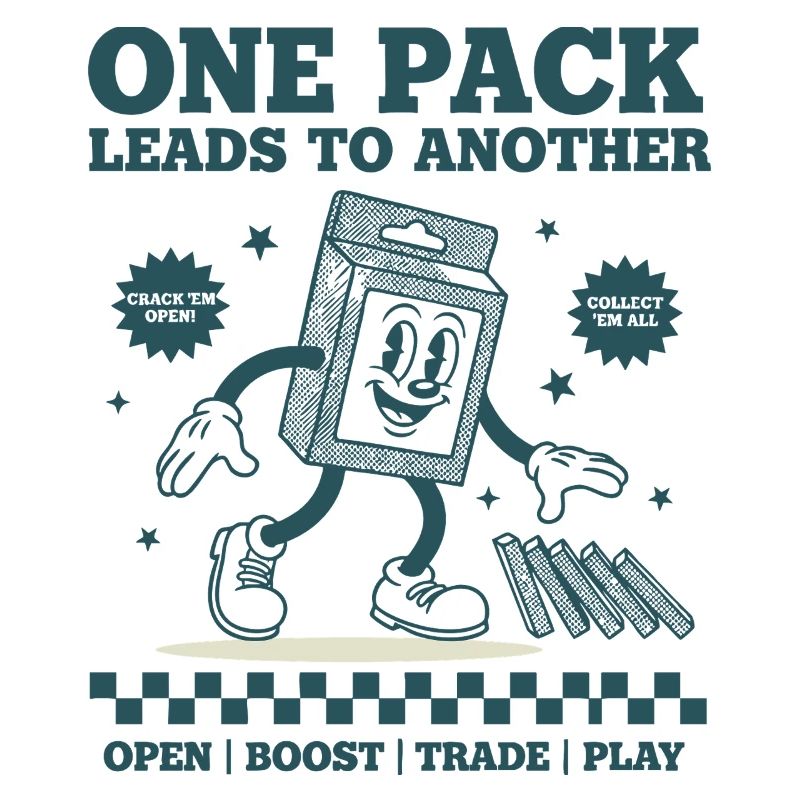 One Pack Leads To Another Trading Card Addict