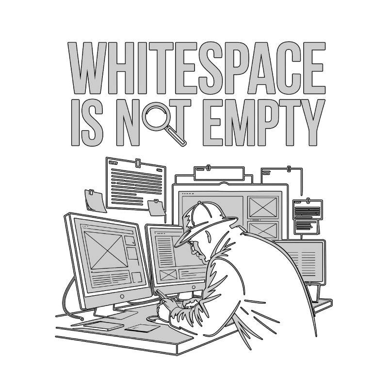 UX/UI Designer Whitespace Is Not Empty Web Design