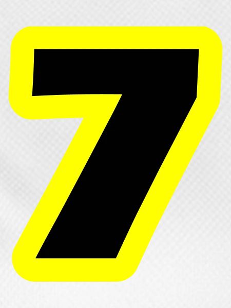 7 Number symbol