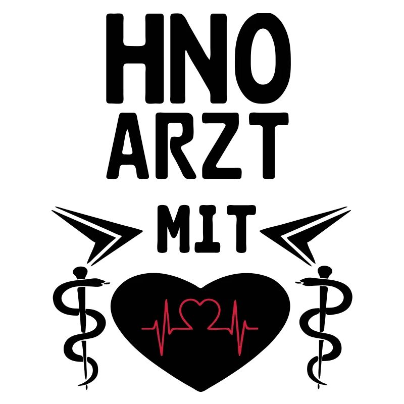 HNO Arzt mit Herz Geschenk