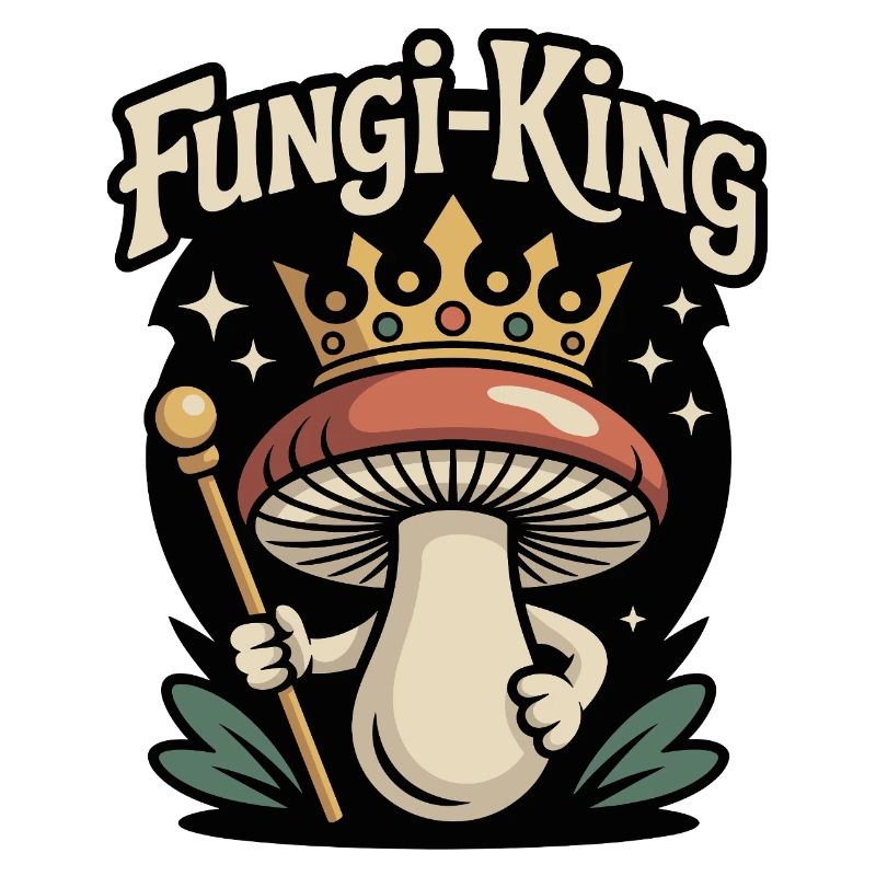 Champignon King Champignon drôle