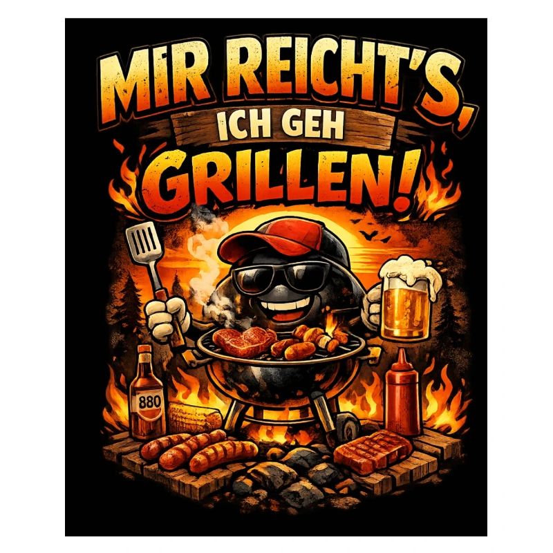 I've had enough, I'm going to have a barbecue