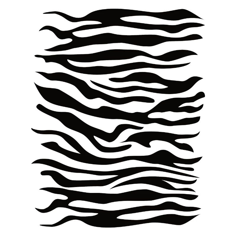 Zebra pattern black