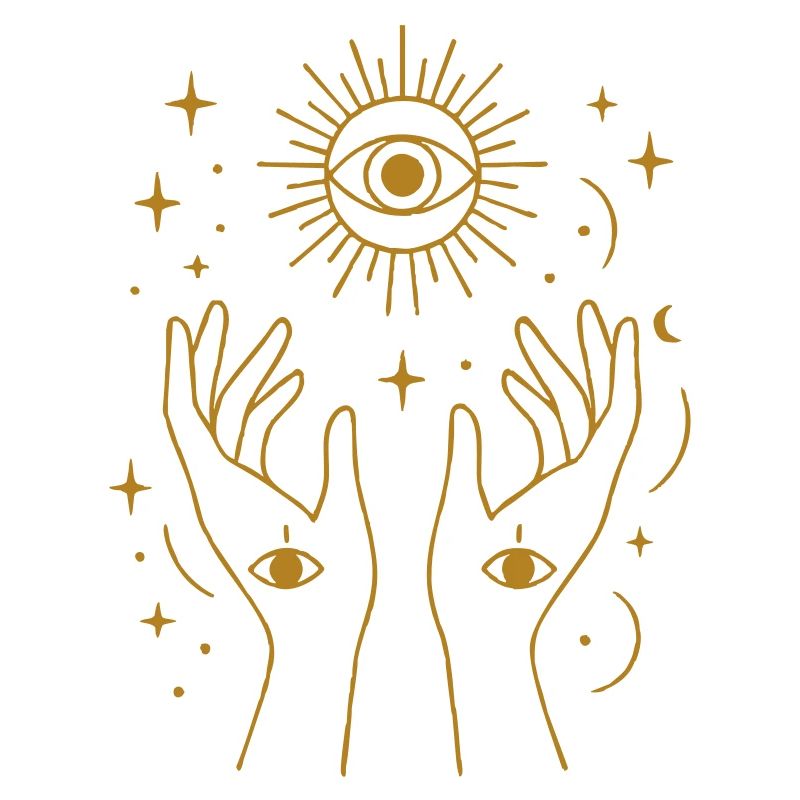 Divine Energy Line Art