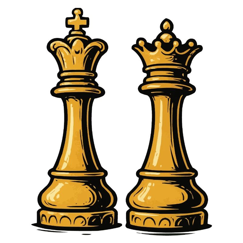 Échecs Roi Dame