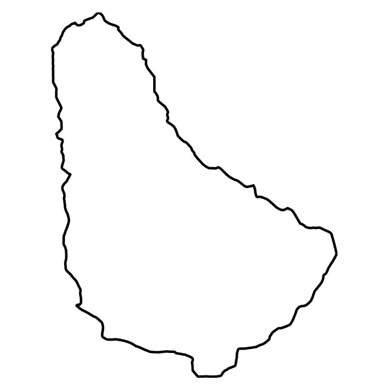 Barbados Map