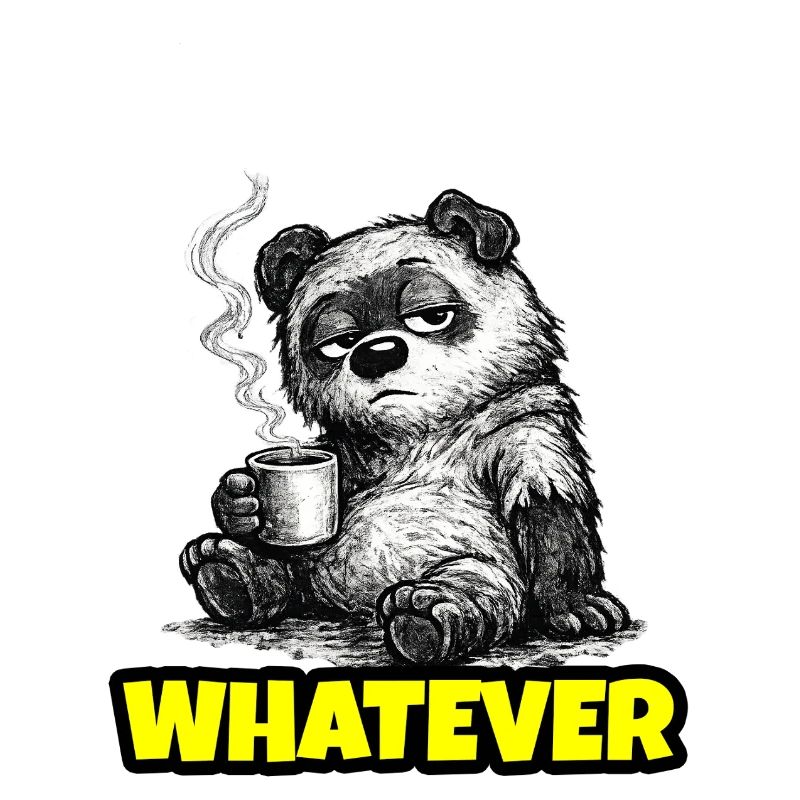 Whatever – Grumpy Bear Coffee (Sketch)