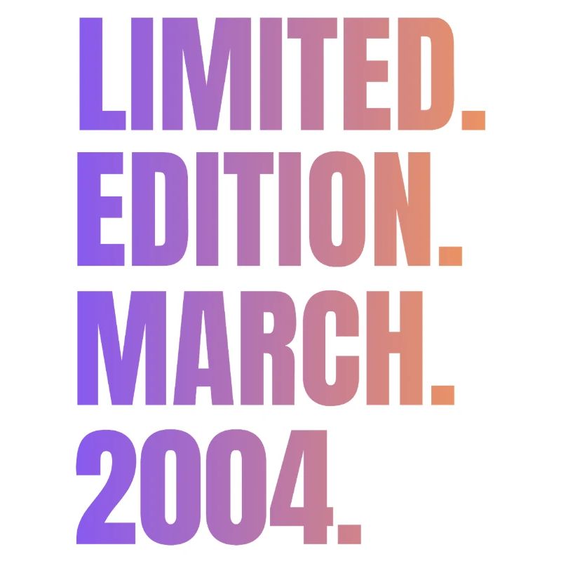 Édition Limitée Mars 2004