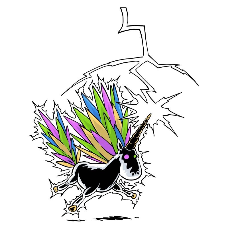 Einhorn-Blitzableiter