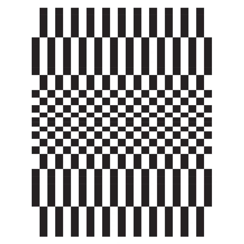 Geometric chessboard Grid Pattern