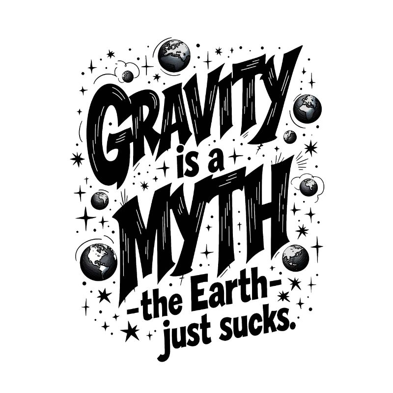 DIE SCHWERKRAFT IST EIN MYTHOS – DIE ERDE IST EINFACH SCHEISSE, PHYSIK