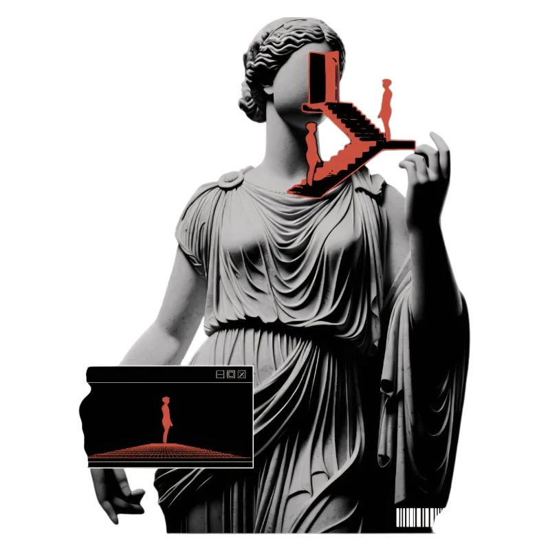Antiquité glitchée : Étapes de présence