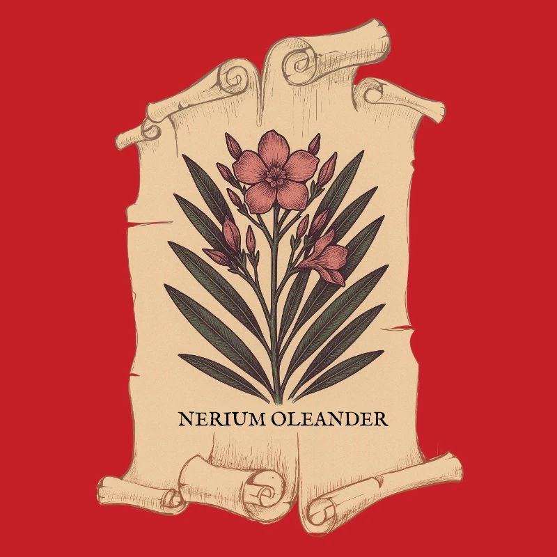 Nerium oleander – Une élégance mortelle
