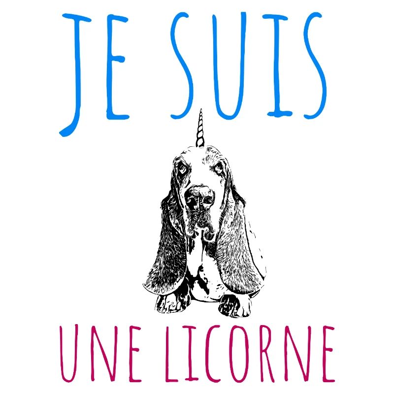 Ich bin ein Einhorn, ein verkleideter Hund