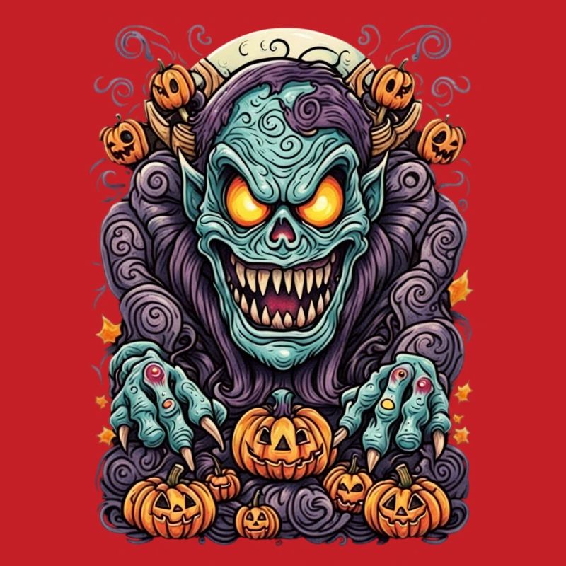 Sinistre créature de l’enfer d’Halloween