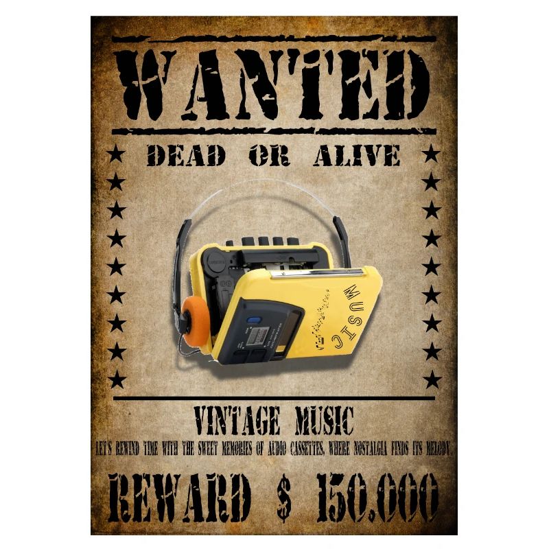 WANTED WALKMAN