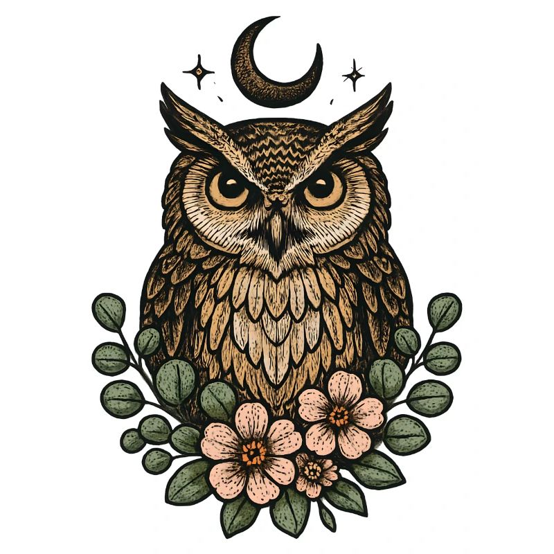 Forêt de Noctambules au Clair de Lune