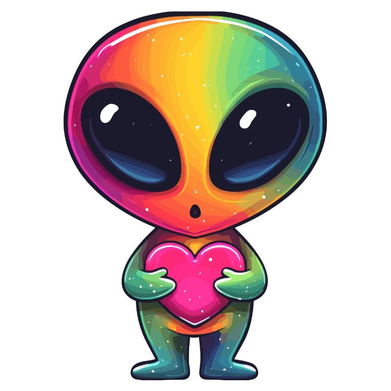 Regenbogenalien Herzfreund