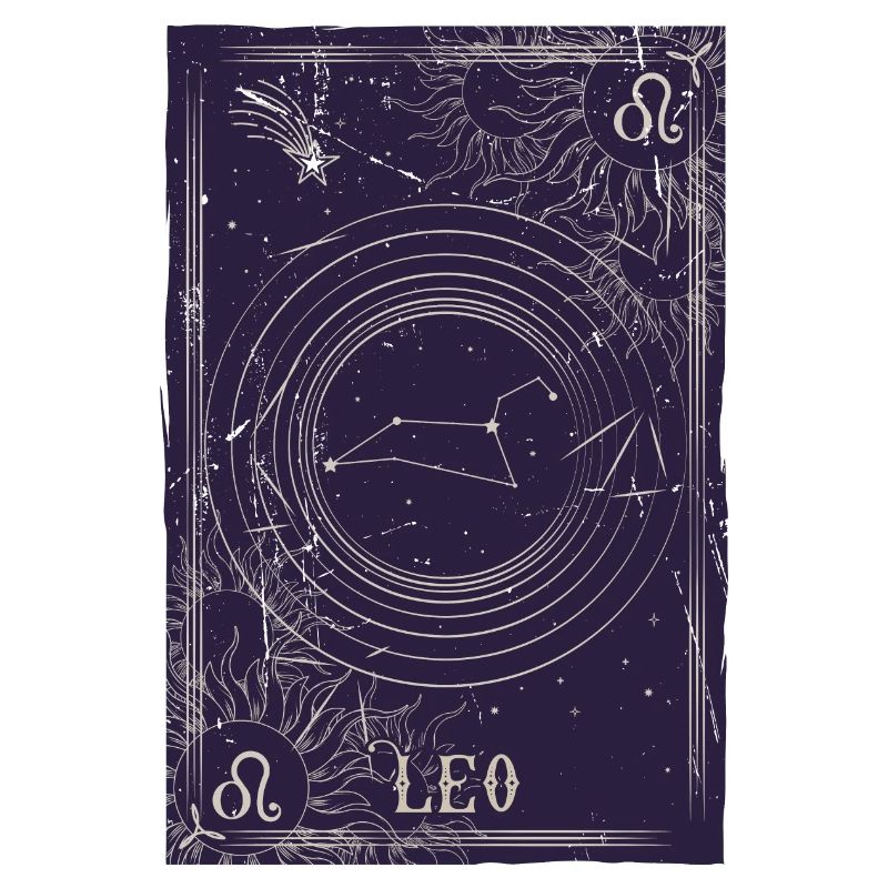 Leo Constellation Night Sky