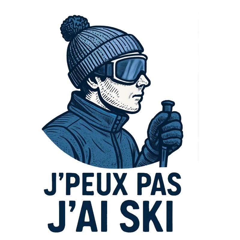 I can't I ski