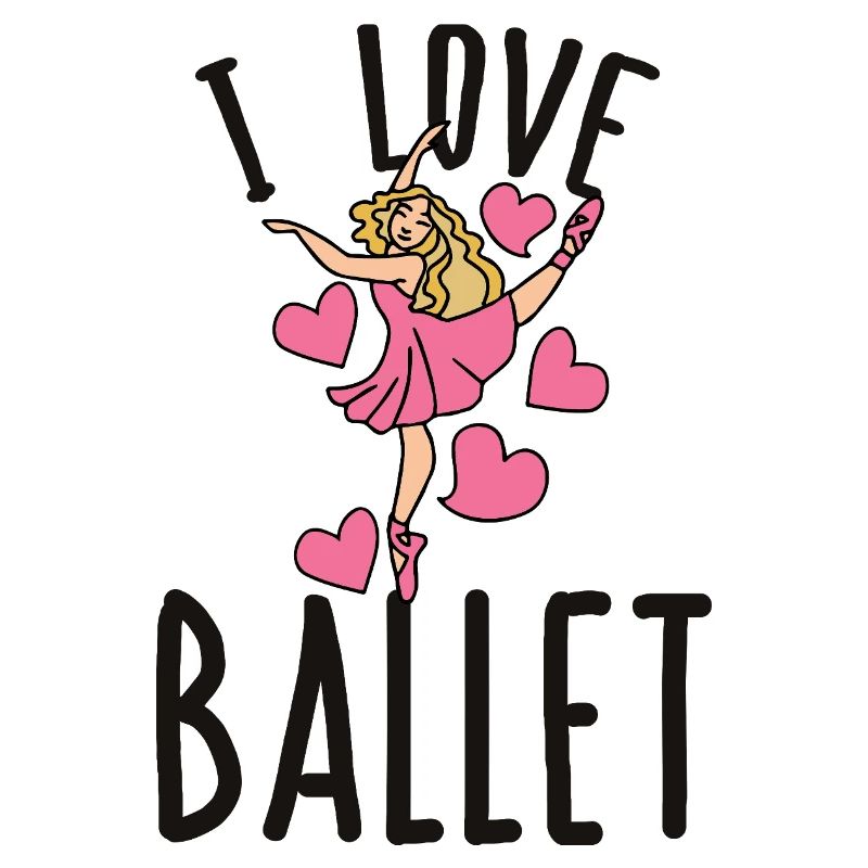J’adore les cœurs de danseurs de ballet