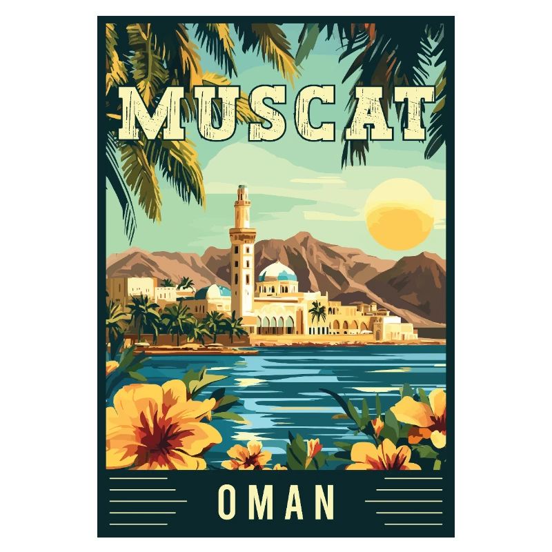 Découvrez la beauté arabe de Mascate à Oman