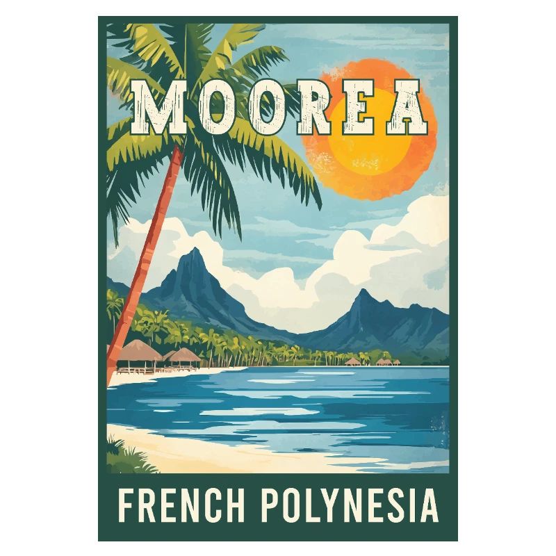 Explore Tropical Moorea in French Polynesia