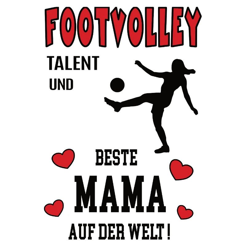 Footvolley Beste Mama Mutter Muttertag Geburtstag