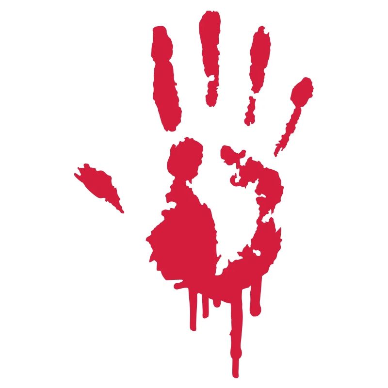 A handprint Graffiti