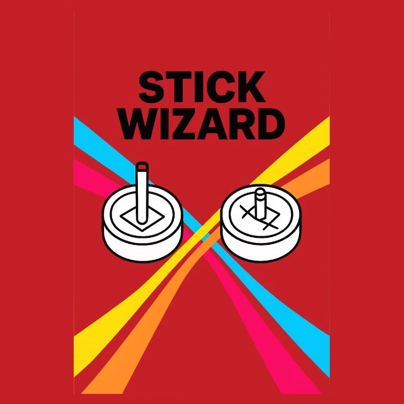Stick Wizard Conception de jeu rétro