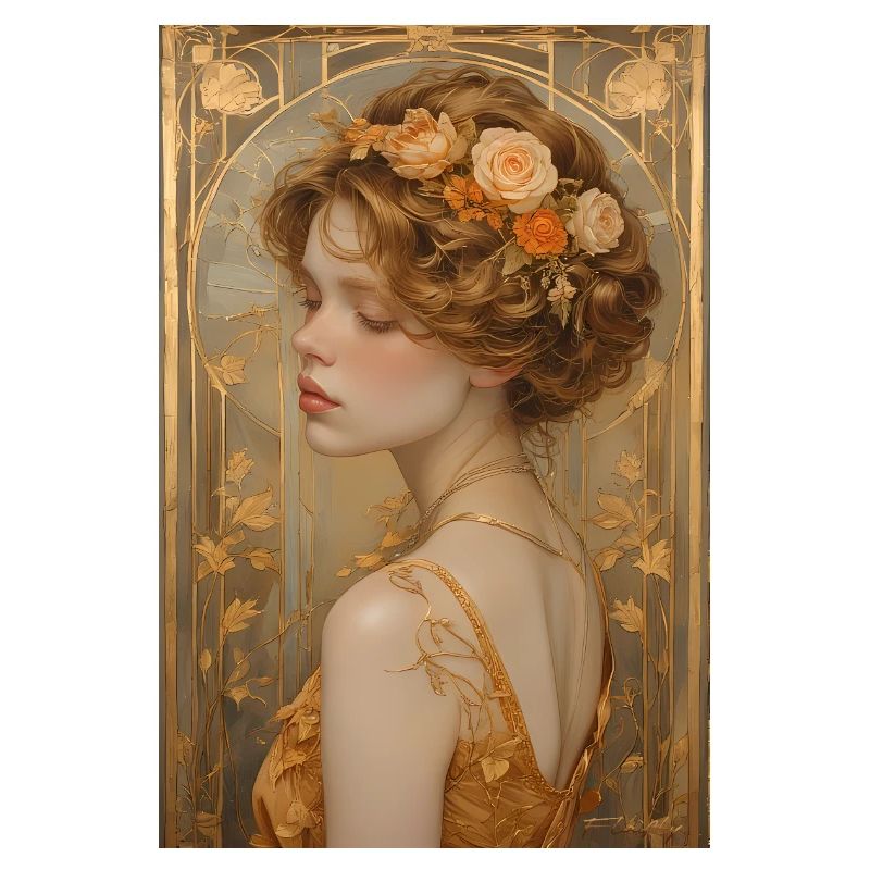 Beauté éternelle – huile sur toile