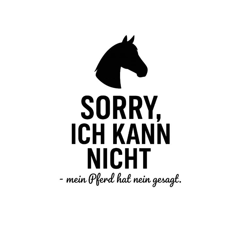 Pferde Spruch