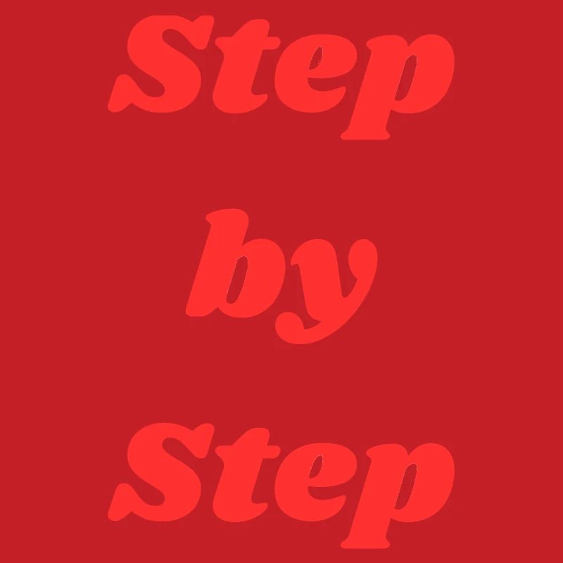 Step by step typography