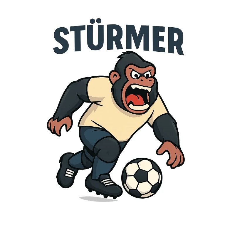 Striker Monkey Soccer Storm