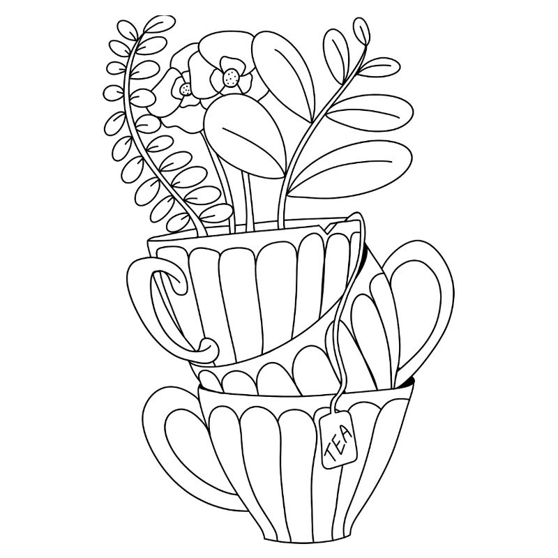 Minimalist Tea Label