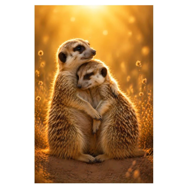 Câlin de suricate
