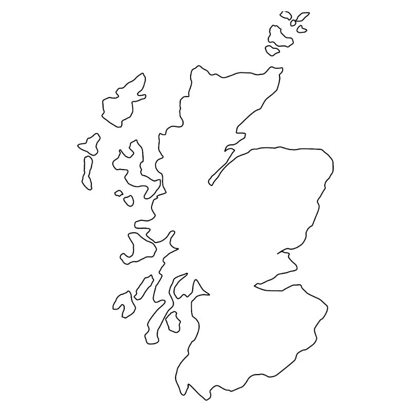 Scotland map