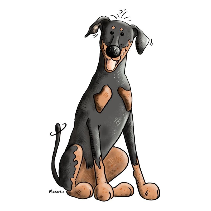 Drôle Dobermann