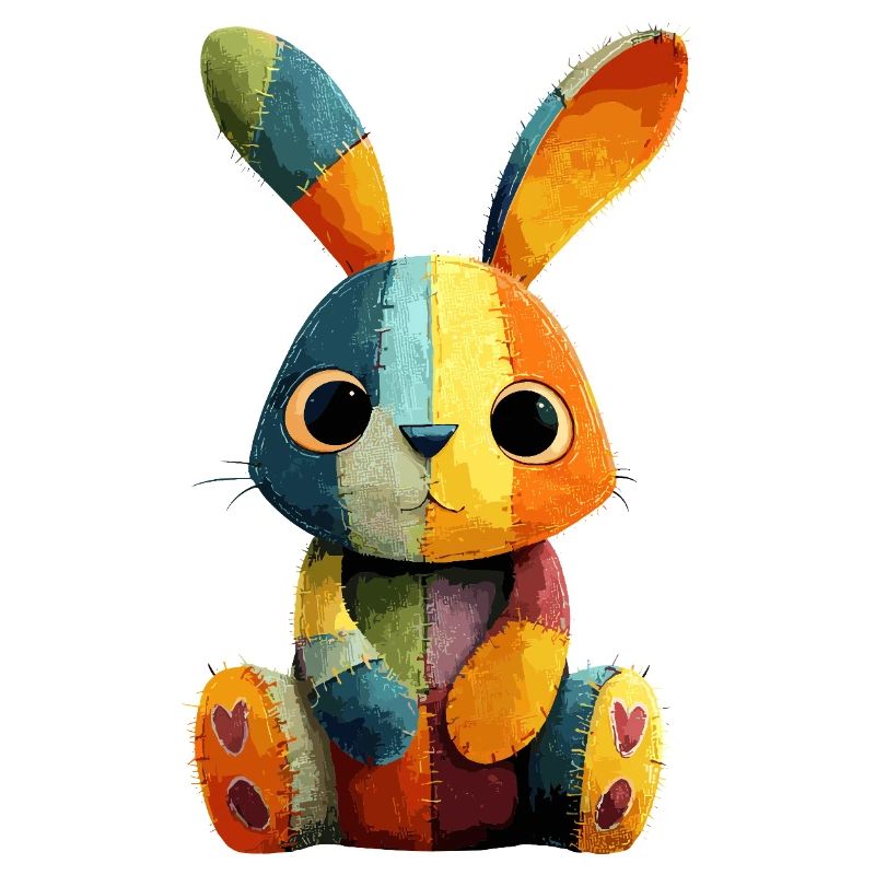 Patchwork Bunny Colour Festival