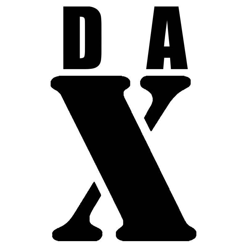 Dax – First Name Design | Minimal Typography